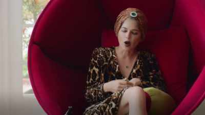 Or like speech problem,
or movement disorder, - Introducing, Selma Blair