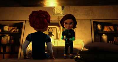 Or maybe we can use it as a quiet space
to study for the Mindbender. - Spy Kids: Mission Critical