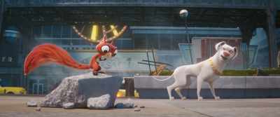 Or maybe me freezing like this
is the worst thing. - DC League of Super Pets