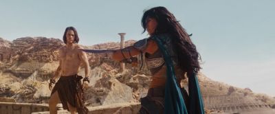 Or maybe I ought to get behind you. - John Carter