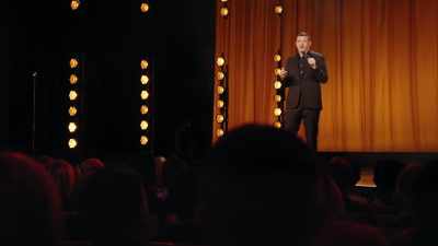 Or maybe one of us
would tiptoe over to a window - Kevin Bridges: The Overdue Catch-Up