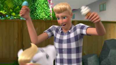 Or maybe she wants ice cream. - Barbie: A Touch of Magic