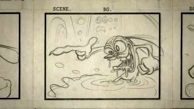 Or never playing an instrument
and try to describe it in words. - Happy Happy Joy Joy: The Ren & Stimpy Story