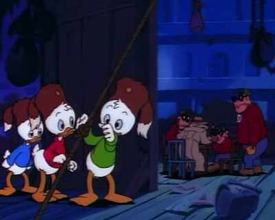 Or-- Oh, yeah,
it's a garage. - DuckTales