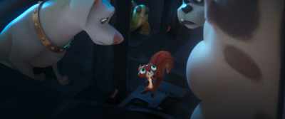 Or she only spares me, - DC League of Super Pets