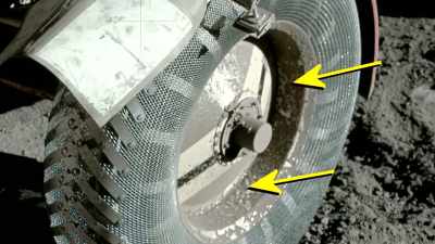 Or this picture
of the wheel from another angle, - American Moon