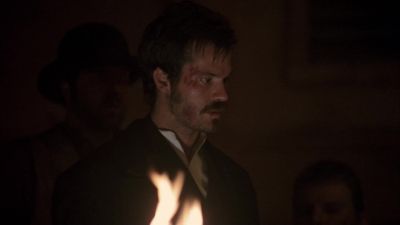 Or should I have had him
hold him up? - Deadwood