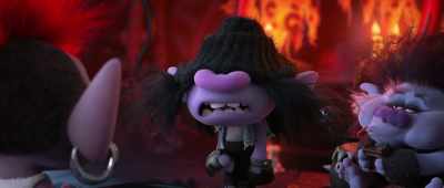 - Or something.
- Well, I don't pay you to hear. - Trolls World Tour