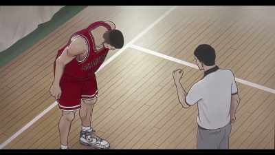 ...or until the opponent’s spirit is completely broken. - The First Slam Dunk