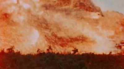 ...OR TURN A FIELD
OF GREEN EARTH - The Pacific War in Color