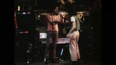 Or turning his back
on the audience, saying, - Zappa
