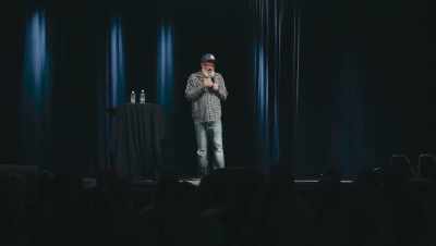 Or will he die
of a perforated colon - David Cross: Oh Come On