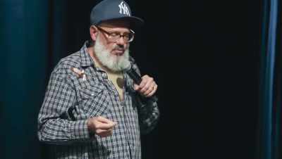Or... will he die
of third-degree burns - David Cross: Oh Come On