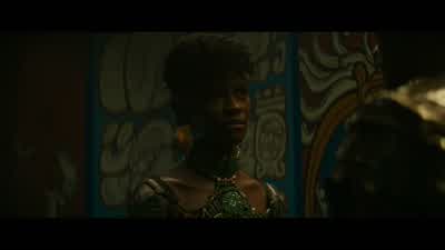 Or you can wear a suit. - Black Panther: Wakanda Forever