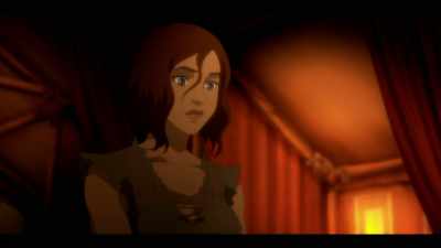 Or were you just some
merchant trader's daughter? - ARK: The Animated Series