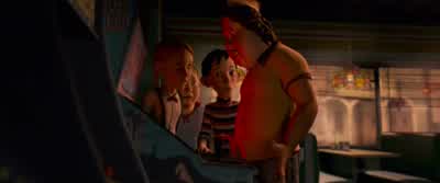 You're gonna die You're gonna dieWatch outDid you see that I just chopped off your head againYour head's rolling You can't see it your eyes are on your headSir WhatI'm busy playing a video game without even looking at the screen - Monster House