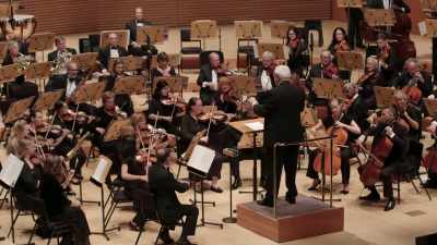 [orchestra playing
classical music] - No Safe Spaces