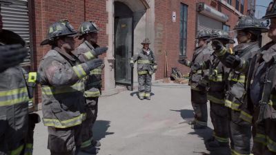 Order arms. - Chicago Fire