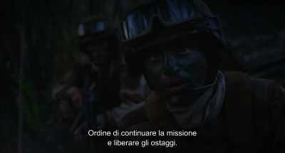 Order to continue the mission
and free the hostages. - Disco Boy