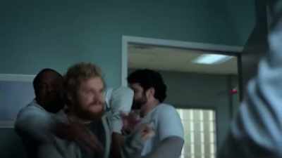 - [orderly] Here we go. Come on.
- [grunting] - Marvel's Iron Fist