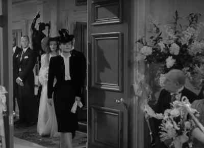 ♪♪ (organ, strings: "Bridal Chorus") - The Philadelphia Story