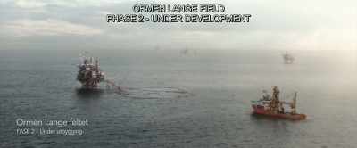 ORMEN LANGE FIELD
PHASE 2 - UNDER DEVELOPMENT - The Burning Sea