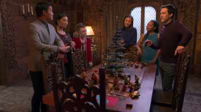 Ornaments are awarded
for answering questions - A Christmas Prince: The Royal Baby