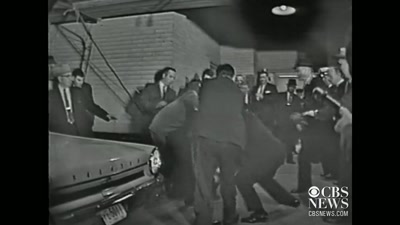 Oswald has been shot.
Lee Oswald. - FBI TRUE