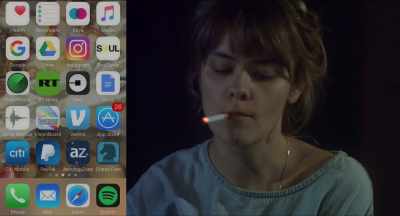 Other people's lives just
scrolling by. - Wobble Palace