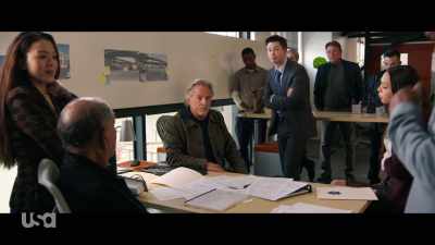 (others clearing throats) - Nash Bridges