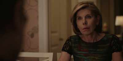 Otherwise, his accounts
could be frozen too. - The Good Fight