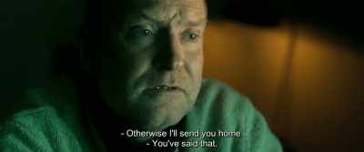 - Otherwise I'll send you home.
- You've said that. - The Marco Effect