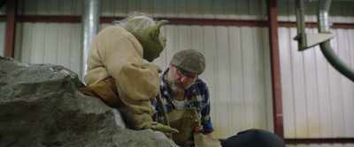 Otherwise, it looks you're about to do
a baton act. - The Director and the Jedi