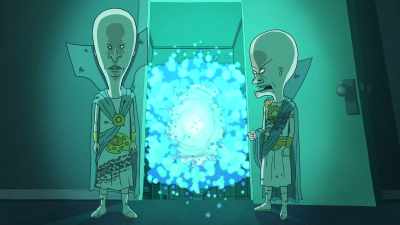 - Otherwise, the entire cosmos
shall perish forever. - Beavis and Butt Head Do the Universe