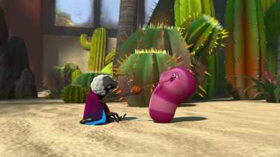 - Ouch!
- [Magenta laughing] - Larva Family