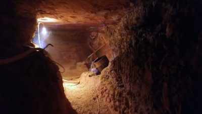 Ought to be able to do it in a day,
where it might take two or three
weeks by hand. - Outback Opal Hunters