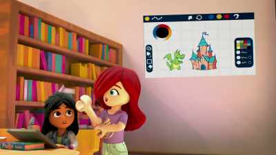 Oui, mais évitons la princesse
en robe rose à secourir. - Lego Friends: The Next Chapter: New Beginnings