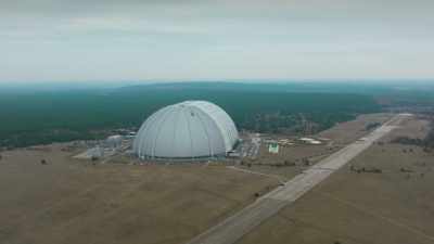 Our aerial view can swoop closer, - Europe From Above