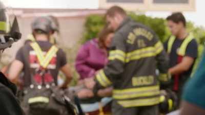 Our backyard accident - 9-1-1