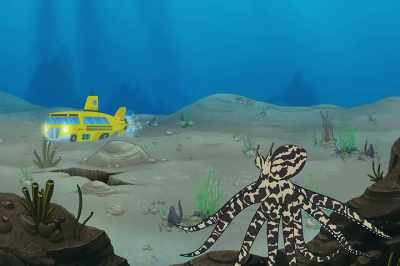 Our barracuda doesn't want
to have anything to do with that fish. - The Magic School Bus Rides Again