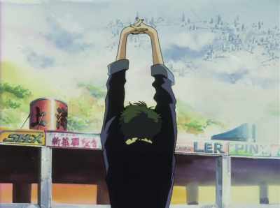 Our boy took off with every drop,
which made him rather unpopular. - Cowboy Bebop