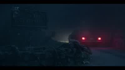 Our boy's taking us on a shortcut through Roane Cemetery. - Stranger Things