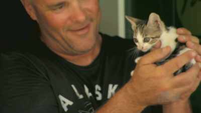 Our cat, Moxey,
had an appointment - Island of Bryan