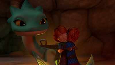 Our cave turned out to be a trap, - Dragons: Rescue Riders: Hunt for the Golden Dragon