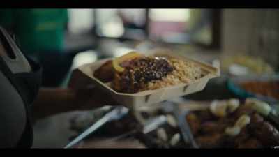 Our customers at our restaurant - Street Food: USA