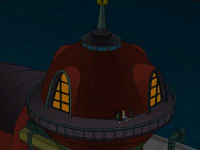 Our dads are all pumped up on dork-osterone. - Futurama