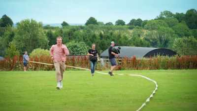 Our dull endeavours will be captured
by an interfering camera crew. - James May and the Dull Men