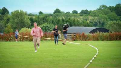Our dull endeavours will be captured
by an interfering camera crew... - James May and the Dull Men