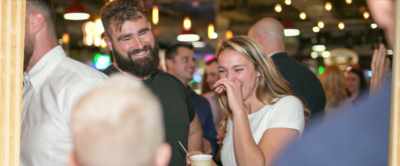Our dynamic made it so that
it was not that I was - Kelce