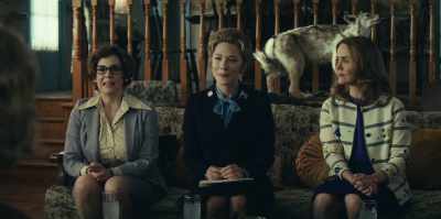 Our Eagle motif is, uh,
from a passage in Isaiah. - Mrs. America
